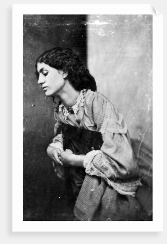 Jane Morris, posed by Dante Gabriel Rossetti, 1865 by John R. Parsons