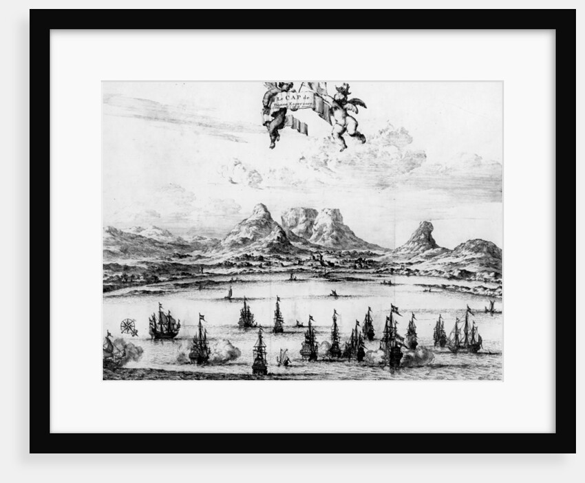 Le Cap de Bonne Esperance, 1727 by Dutch School