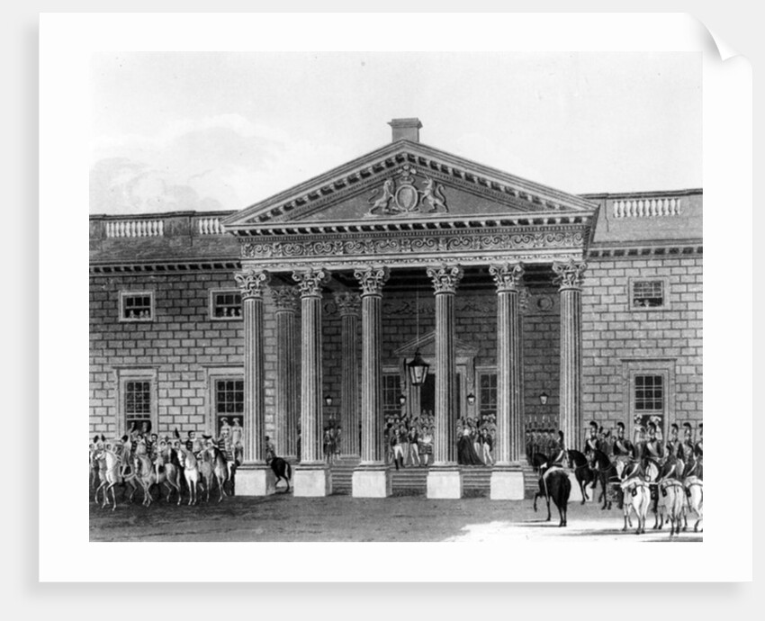 The Coronation of George IV at Carlton House by Charles Wild