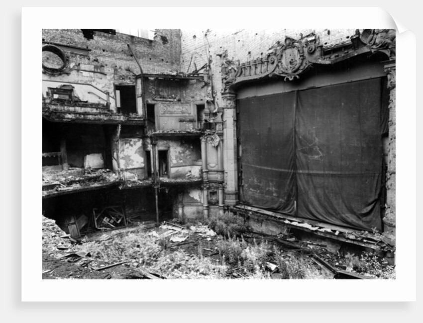 Interior of the Holborn Empire by English Photographer