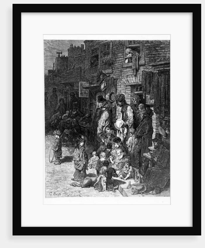 Wentworth Street, Whitechapel by Gustave Dore