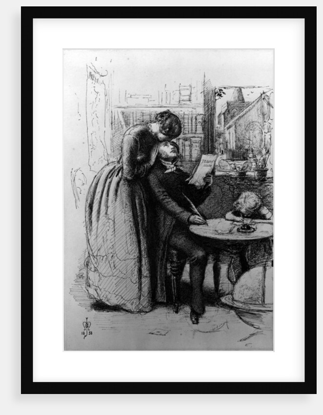 Married for Love, 1853 by John Everett Millais