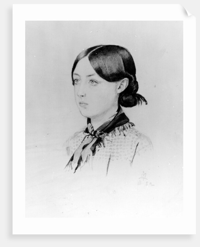 Ann Lynn, 1852 by John Everett Millais