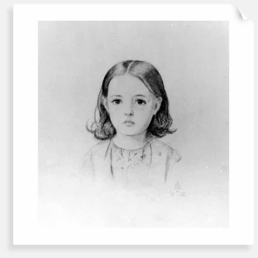 Fanny Lynn, 1852 by John Everett Millais