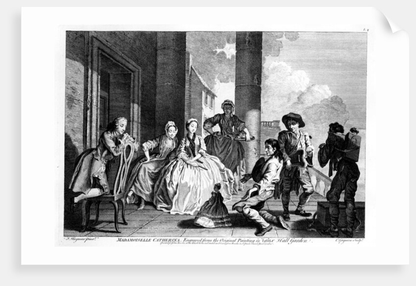 Madamoiselle Catherina by Francis Hayman