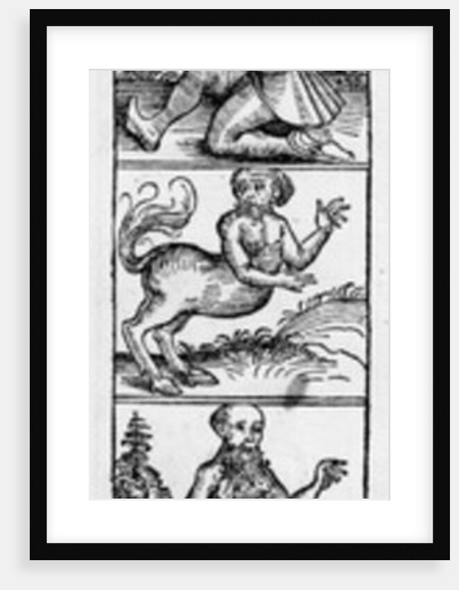 Monsters from the 'Nuremberg Chronicle' by Hartmann Schedel, published 1493 by Michael Wolgemut or Wolgemuth