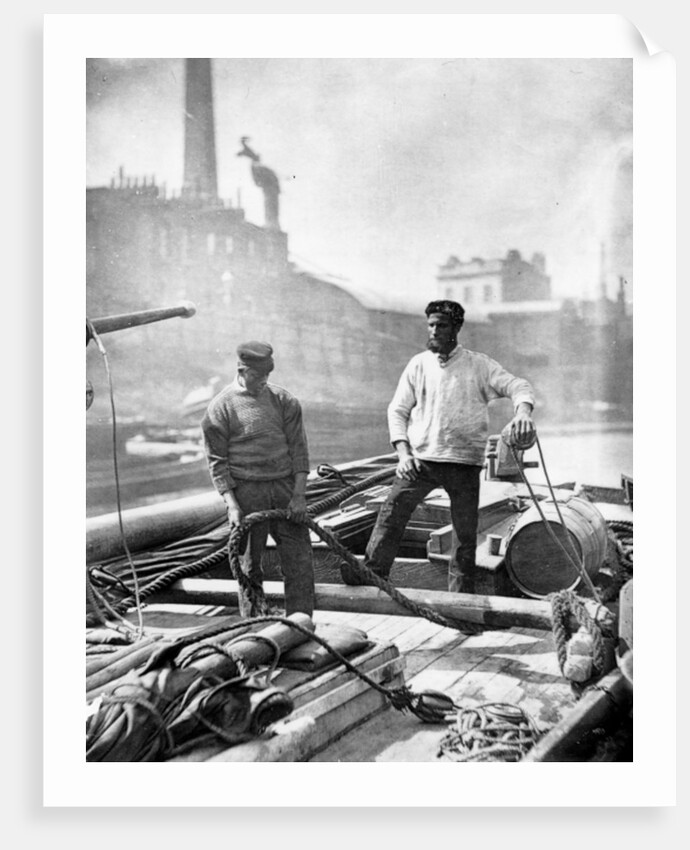 Workers on the 'Silent Highway', 1877-78 by John Thomson
