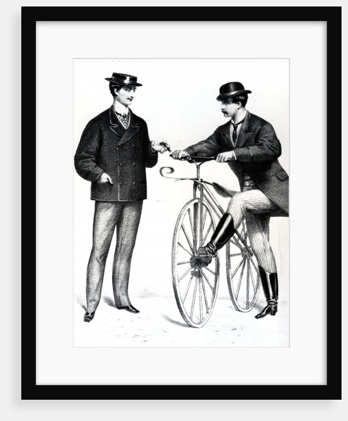 English Costumes, published in the 'West End Gazette of Gentlemen's Fashions', c.1990s by English School