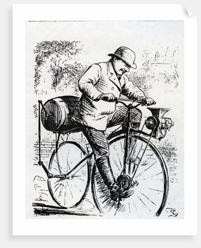 Call It a Toy Indeed!, cartoon from 'Punch', 1869 by English School