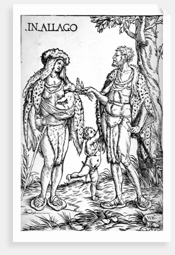 Natives of Algoa, 1508 by Hans Burgkmair