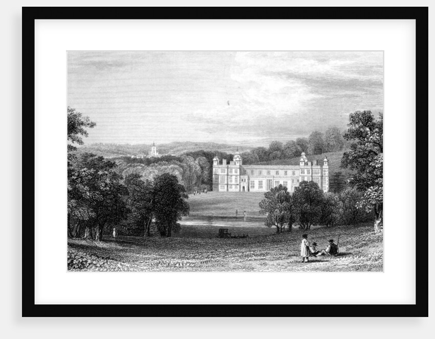 Audley End, Essex by William Henry Bartlett