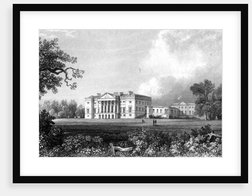 Thorndon Hall, Essex by William Henry Bartlett