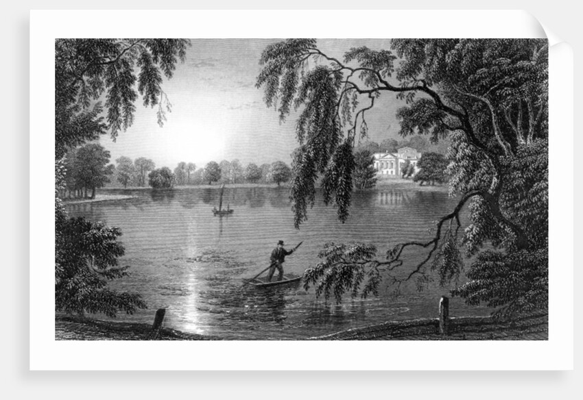 Gosfield Hall by William Henry Bartlett