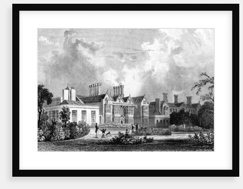 Easton Lodge, Near Dunmow, Essex by William Henry Bartlett