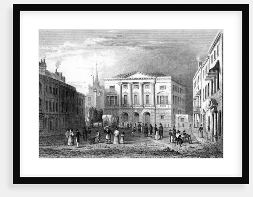 The Shire Hall, Chelmsford, Essex by William Henry Bartlett