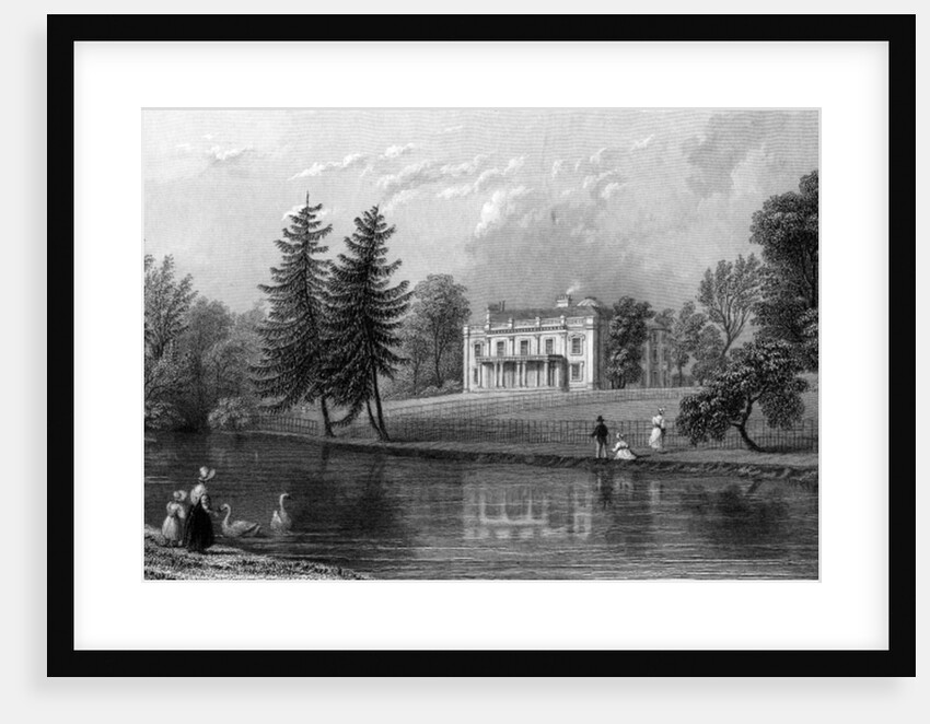 Moor Hall, Near Harlow, Essex by William Henry Bartlett