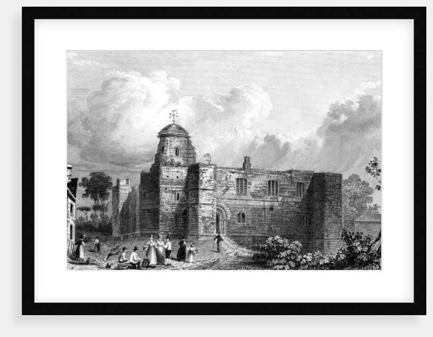 Colchester Castle, Essex, 1832 by William Henry Bartlett