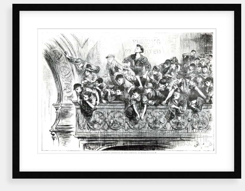 A Critical Audience on the Question of 'Step-Dancing', c.1870s by English School