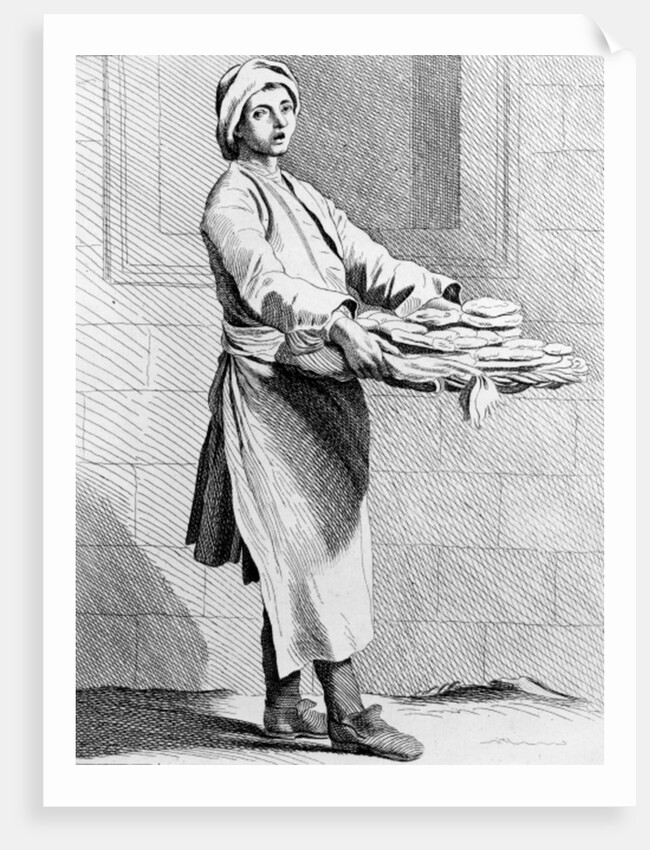 Hot Pies, 1737 by Edmé Bouchardon