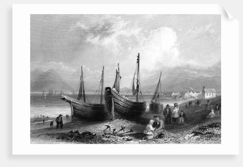 Allonby, c.1830-50 by William Henry Bartlett