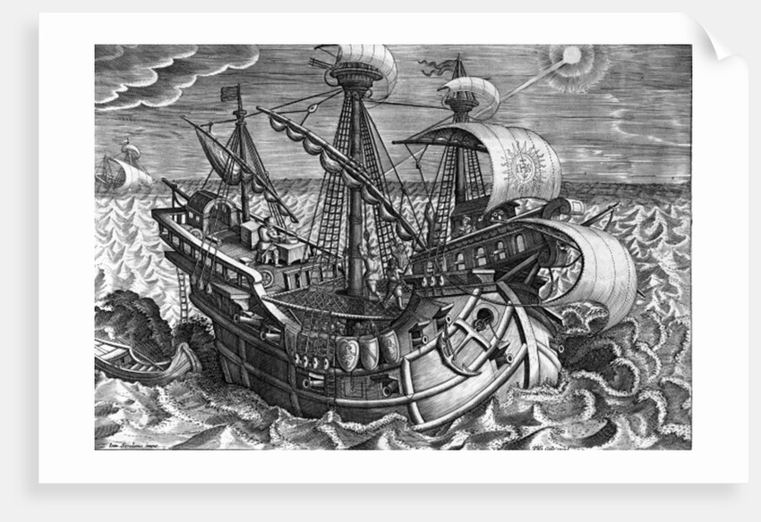 Calculating Longitude with the Declination of the Sun by Jan van der Straet