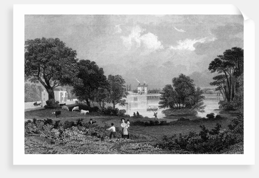 The Eagle, Snaresbrook, engraved by Samuel Lacey, 1832 by Thomas Mann (after) Baynes