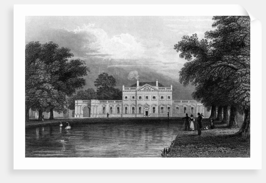 Boreham House, Essex by William Henry Bartlett