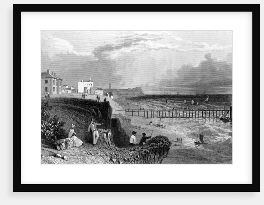 Walton on the Naze, Essex by William Henry (after) Bartlett