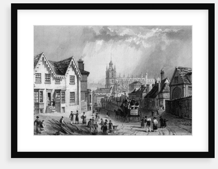 Saffron Walden, Essex by William Henry Bartlett