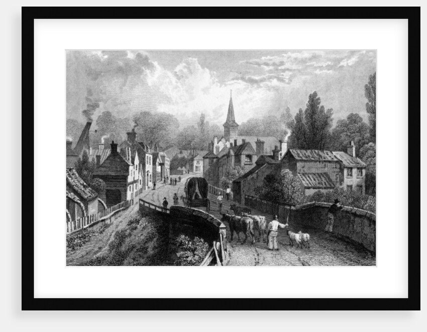 Chipping Ongar, Essex by William Henry Bartlett