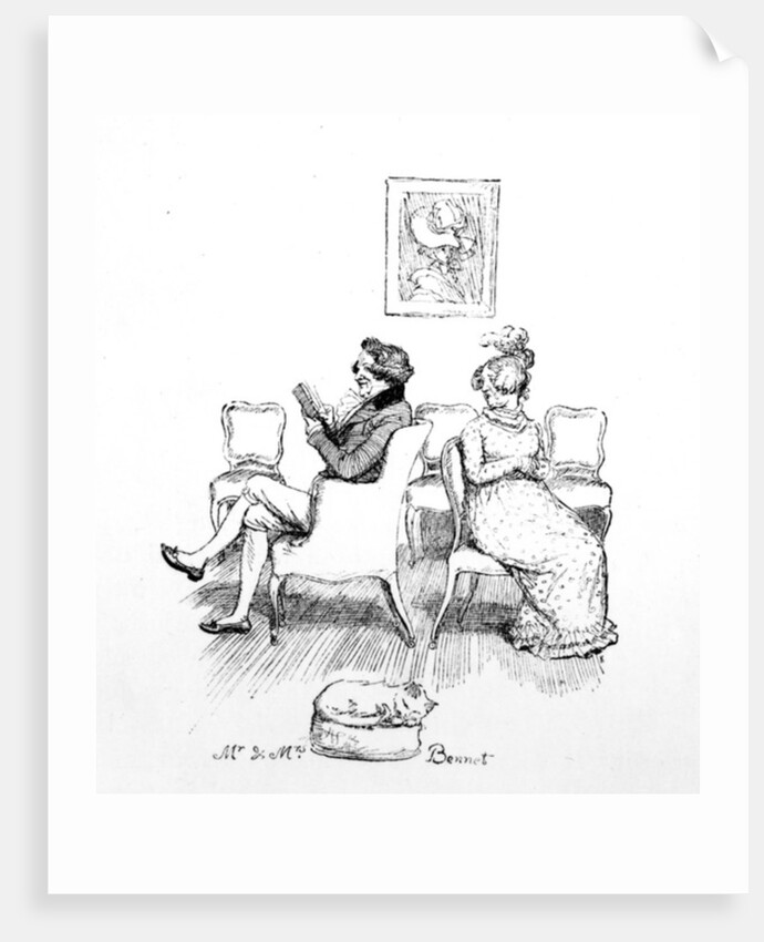 Mr & Mrs Bennet by Hugh Thomson