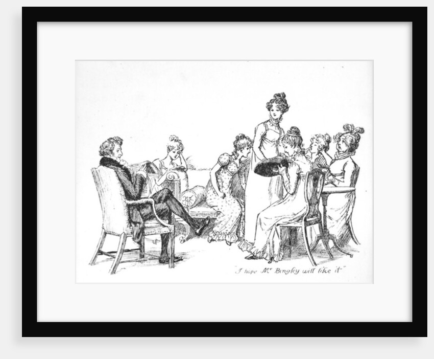 I hope Mr. Bingley will like it by Hugh Thomson