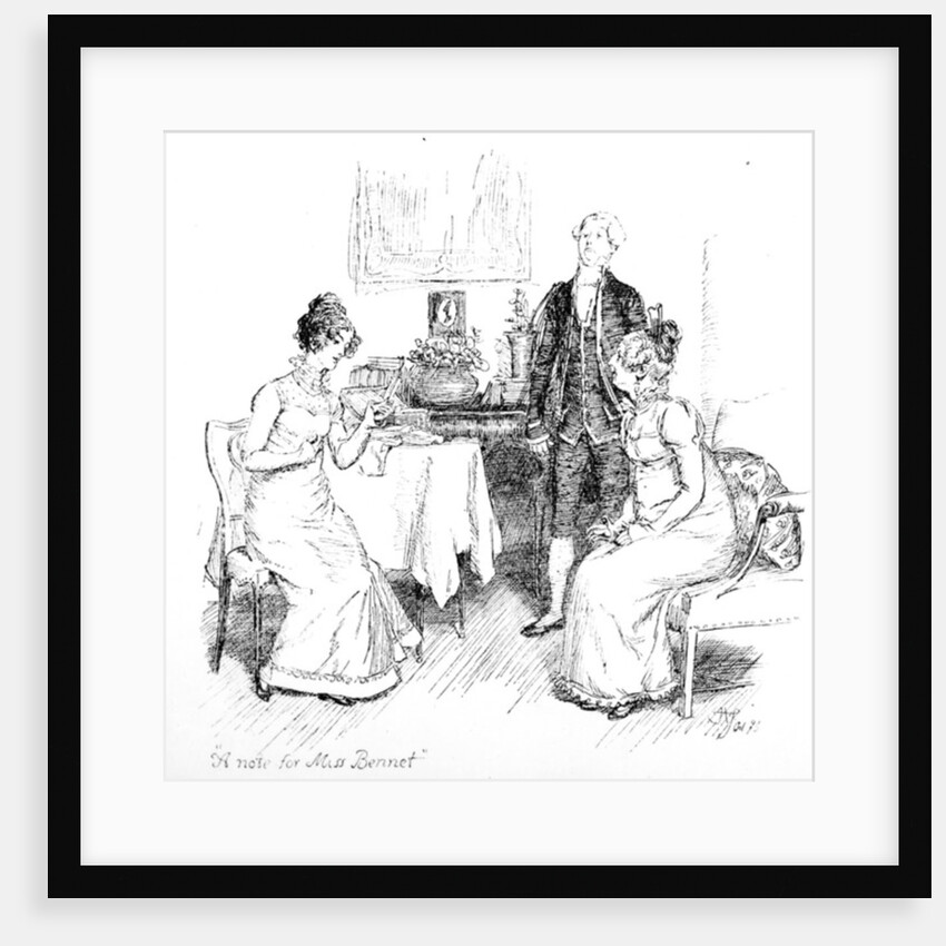 A note for Miss. Bennet by Hugh Thomson