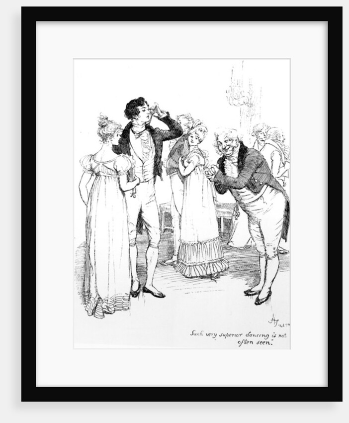 Such very superior dancing is not often seen by Hugh Thomson