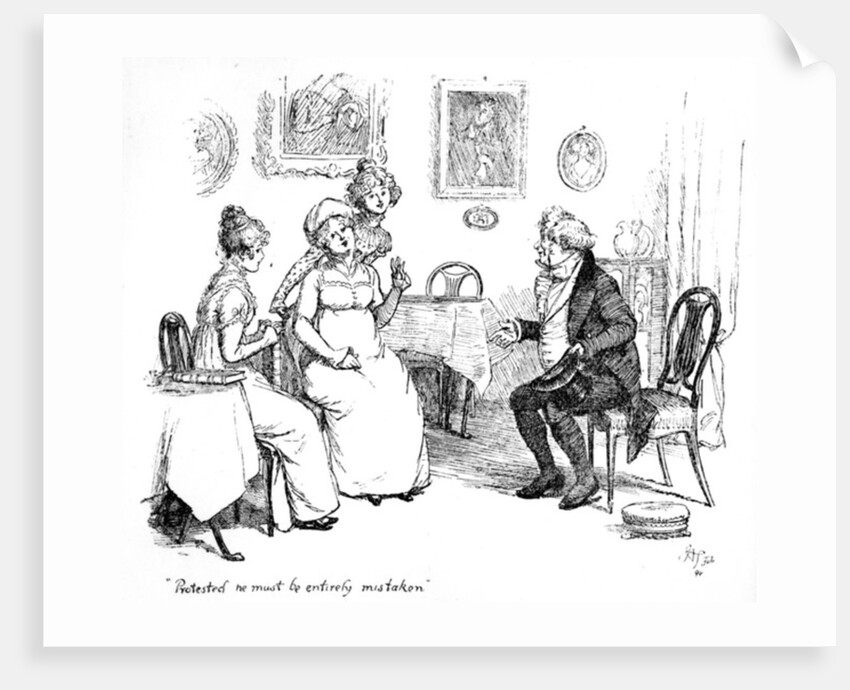 Protested he must be entirely mistaken by Hugh Thomson