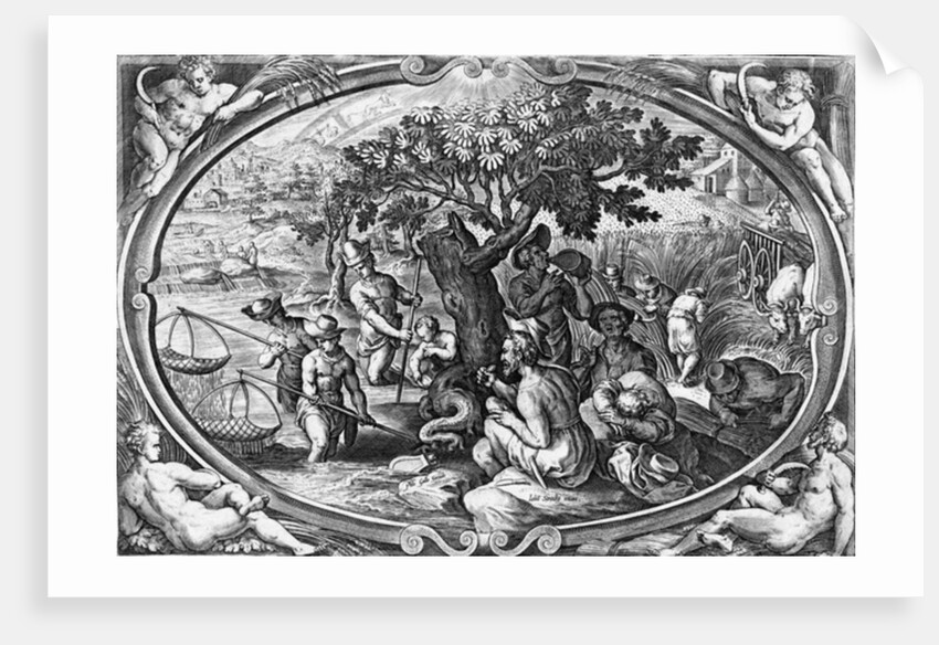 Aestas by Jan van der Straet