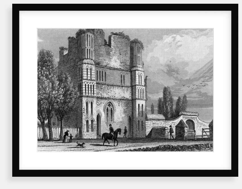 Remains of Malling Abbey, Kent by English School