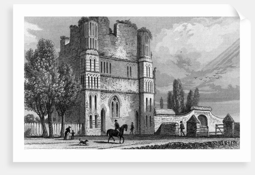 Remains of Malling Abbey, Kent by English School