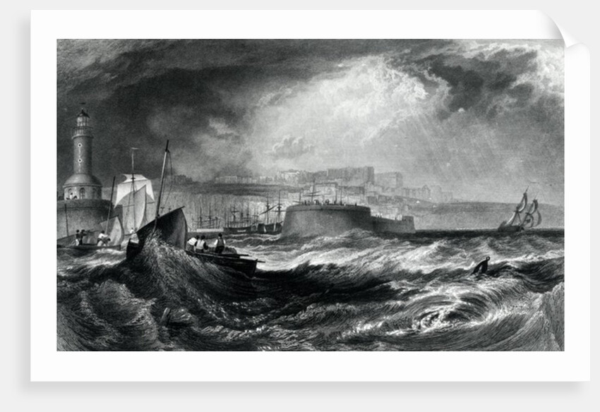 Ramsgate, Kent from 'Picturesque Views on the Southern Coast of England' by Joseph Mallord William (after) Turner