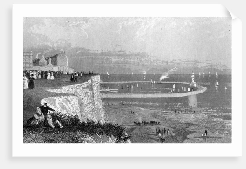Ramsgate Harbour, c.1840s by English School