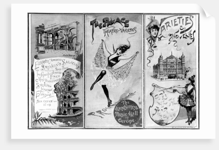 The Palace Theatre of Varieties by English School