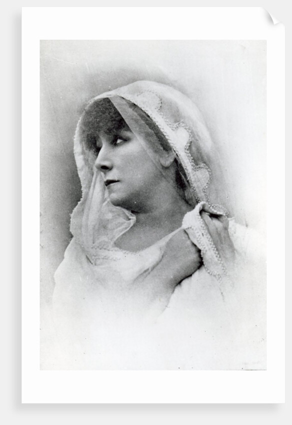 Sarah Bernhardt as 'Phedre' by Jean Racine by (1820-1910) Nadar