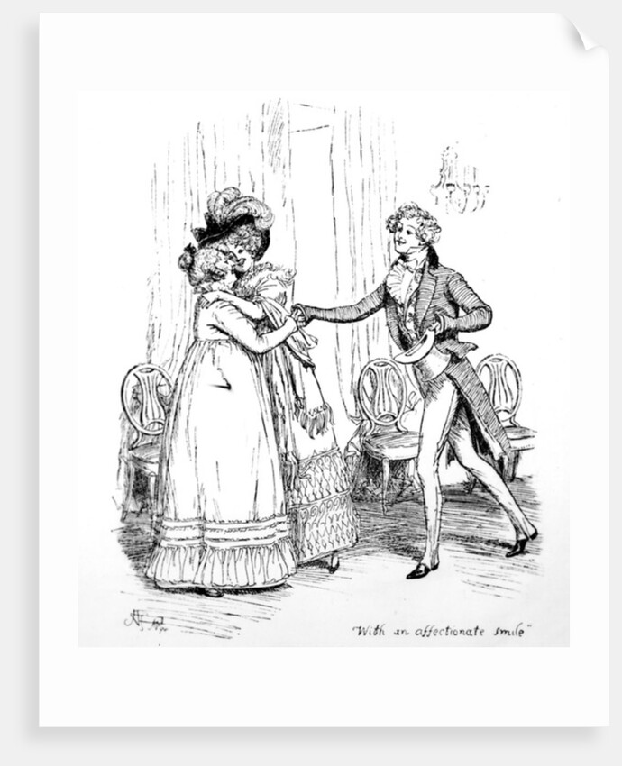 With an affectionate smile by Hugh Thomson