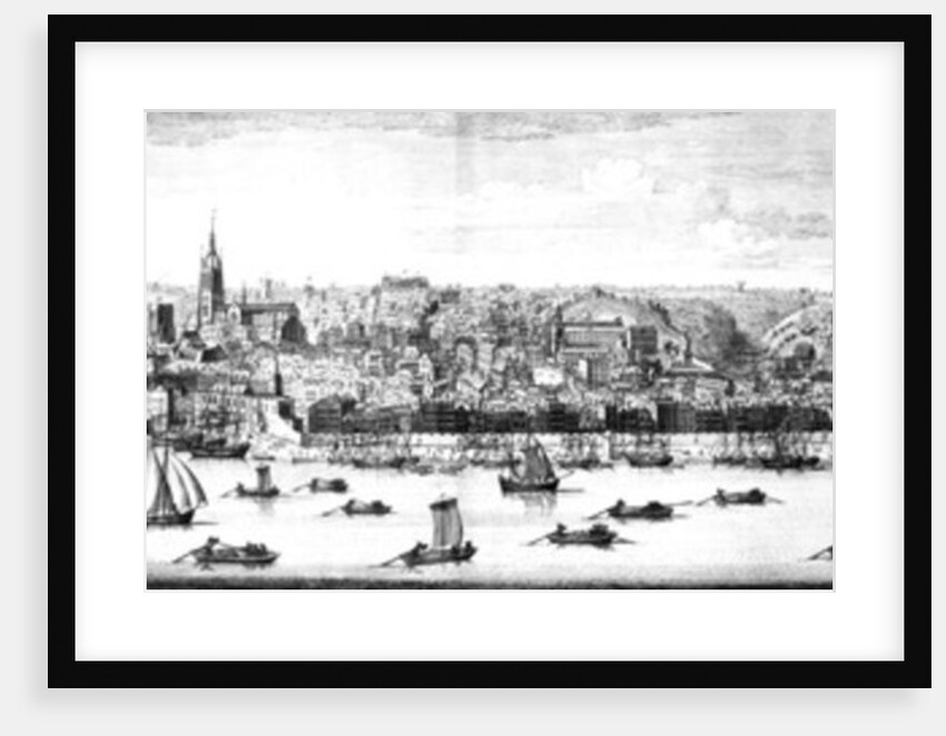 The South-East Prospect of Newcastle Upon Tyne, 1745 by Nathaniel and Samuel Buck