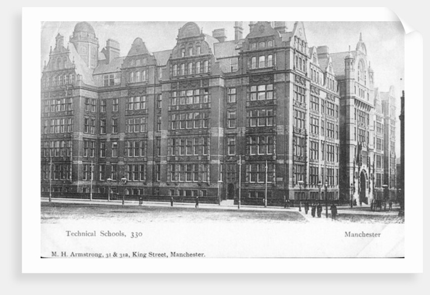 The Technical Schools, Manchester by English Photographer