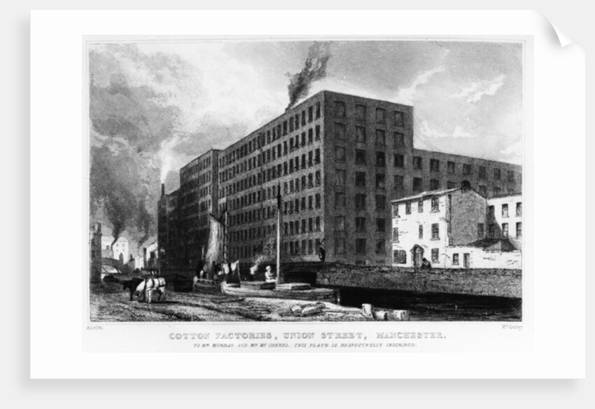 Cotton Factories, Union Street, Manchester by Samuel Austin