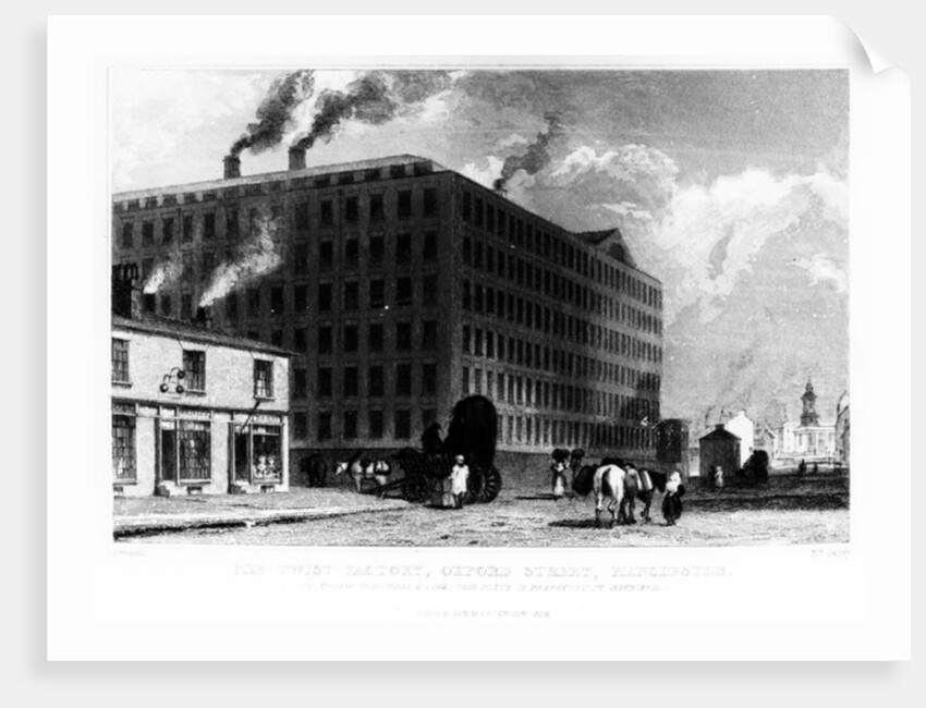 The Twist Factory, Oxford Street, Manchester by John (after) Harwood
