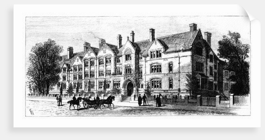 Dalton Hall, residence for students of Victoria University, Manchester by English School