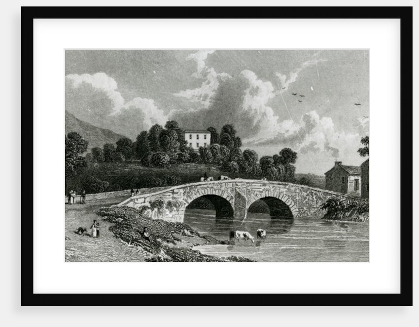 Greta Hall and Keswick Bridge by William Westall