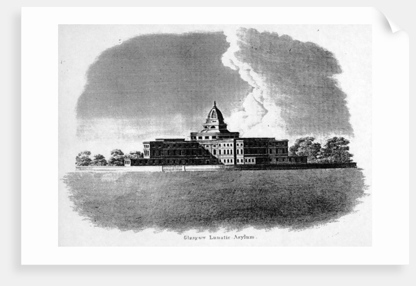 Glasgow Lunatic Asylum, c.1830 by Scottish School